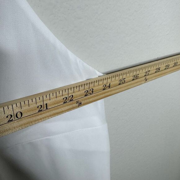 Michael‎ Kors Women’s White Sleeveless V-Neck Blouse Top Size 2X - Picture 4 of 7